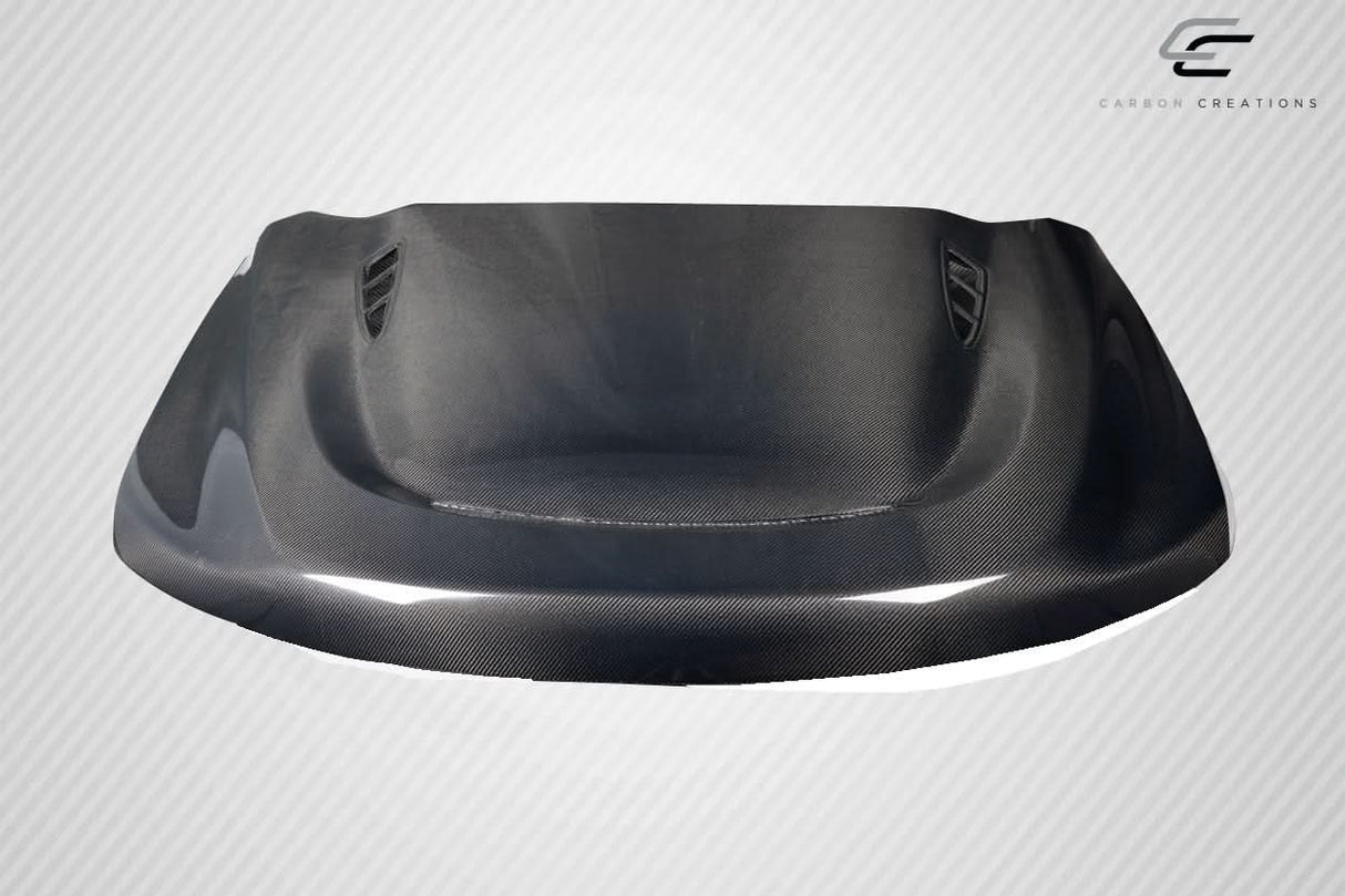 2011-2022 Jeep Grand Cherokee Delta Style Hood - Carbon Fiber