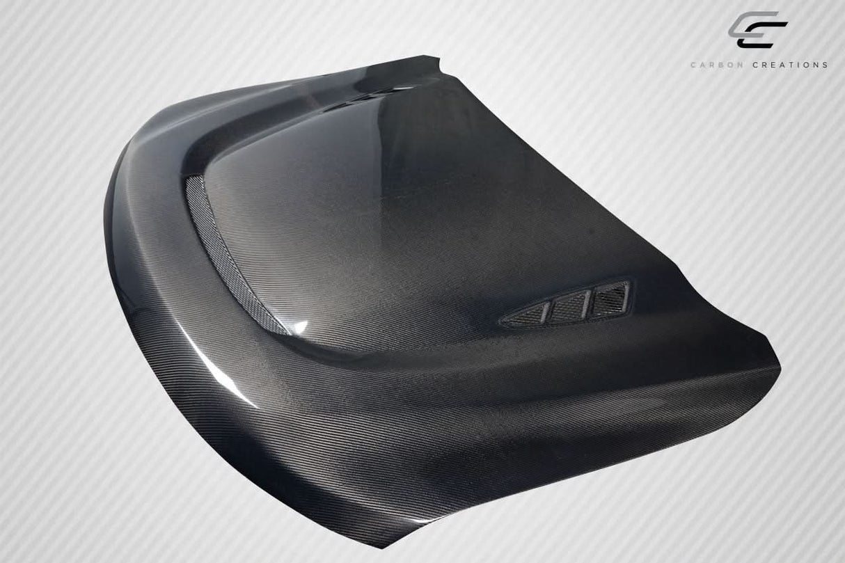 2011-2022 Jeep Grand Cherokee Delta Style Hood - Carbon Fiber