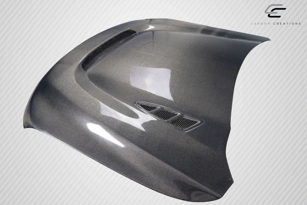 2011-2022 Jeep Grand Cherokee Delta Style Hood - Carbon Fiber