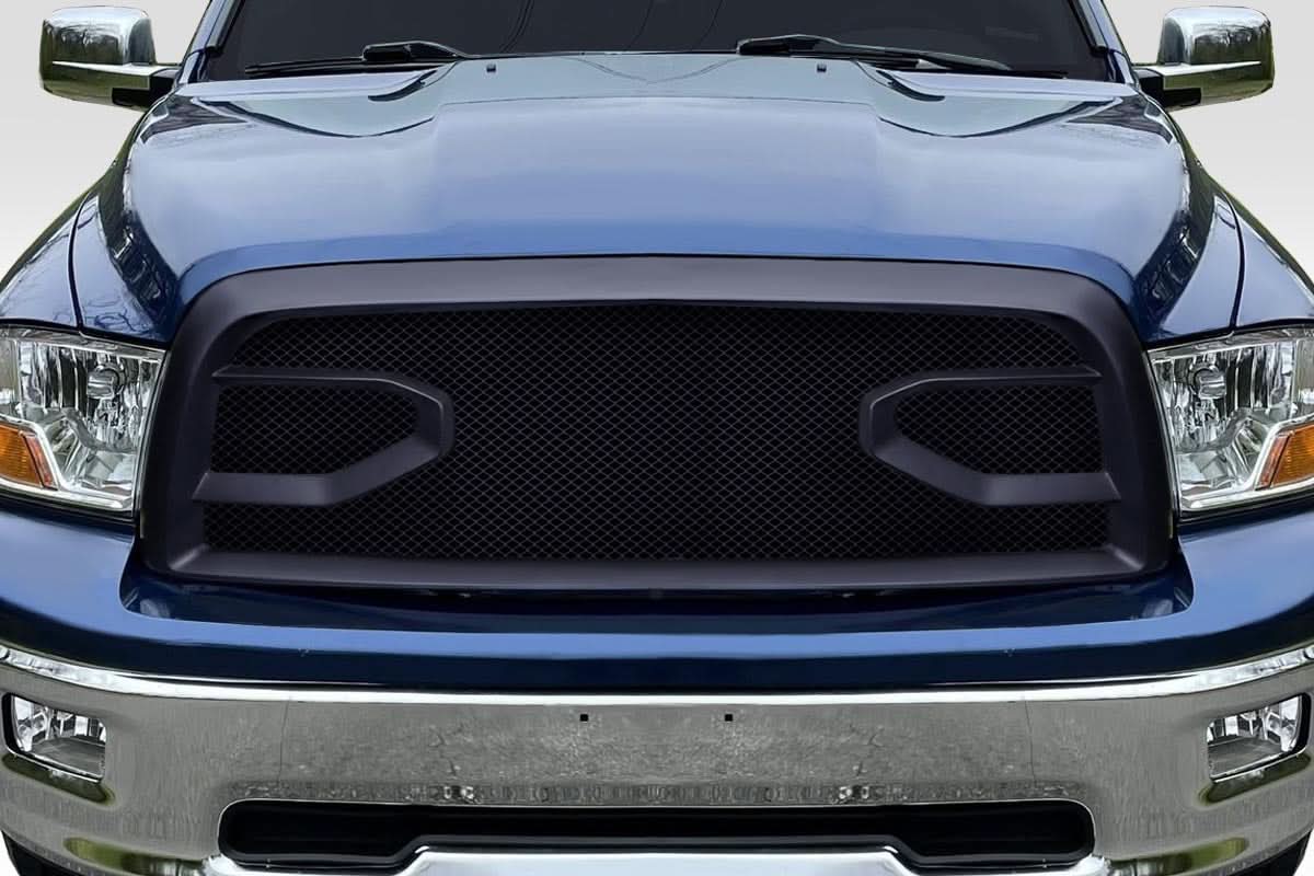 2009-2012 Dodge Ram 1500 Widow Style Grille - 1 Piece - FRP