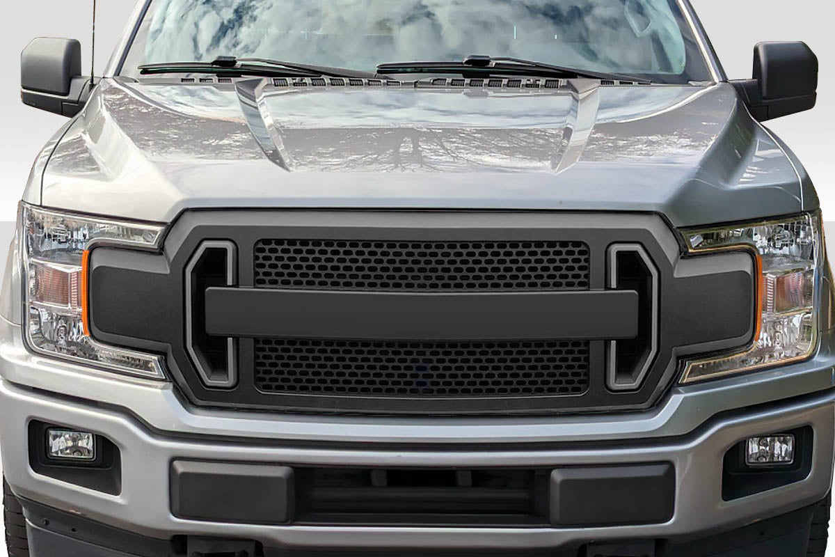 2018-2020 Ford F-150 Rocky Style Grille - 1 Piece - FRP