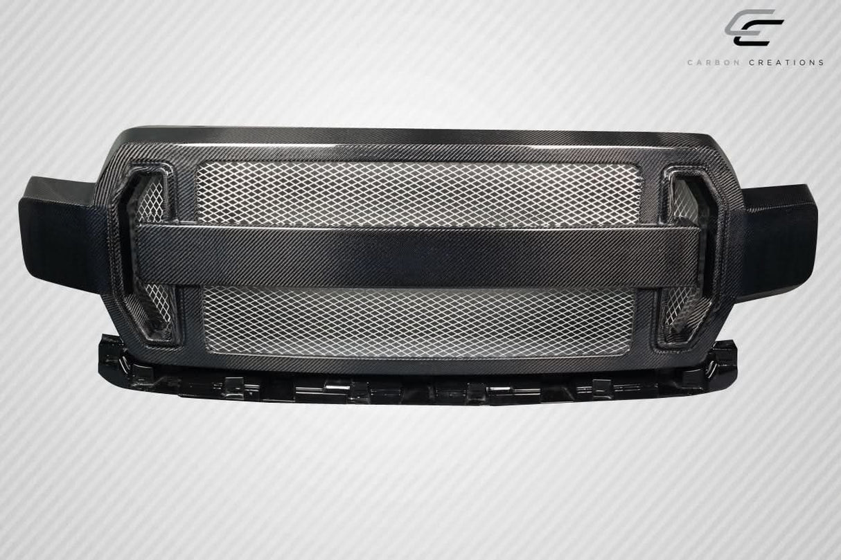 2018-2020 Ford F-150 Rocky Style Grille - Carbon Fiber