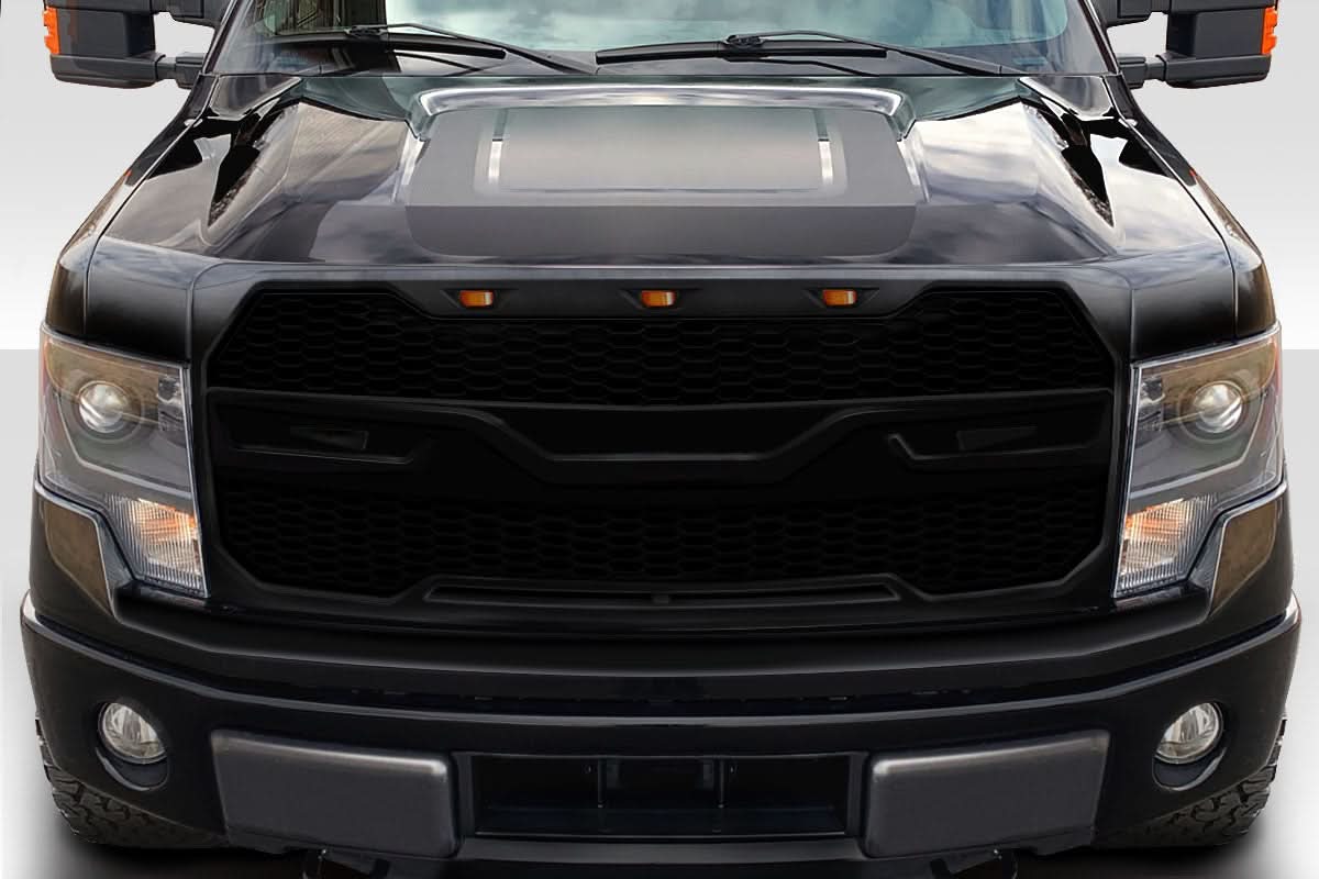 2009-2014 Ford F-150 Rage Style Grille - 1 Piece - FRP