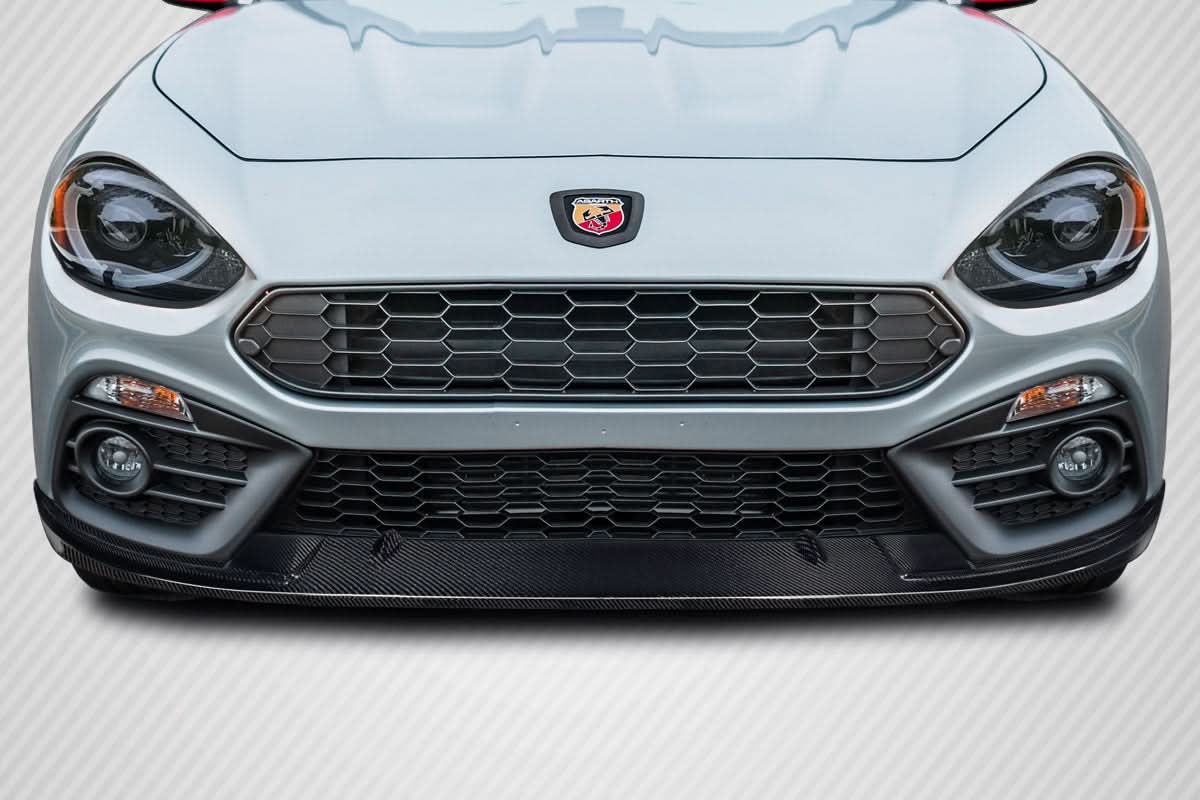 2017-2020 Fiat 124 Spider Rezza Style Front Lip Spoiler - Carbon