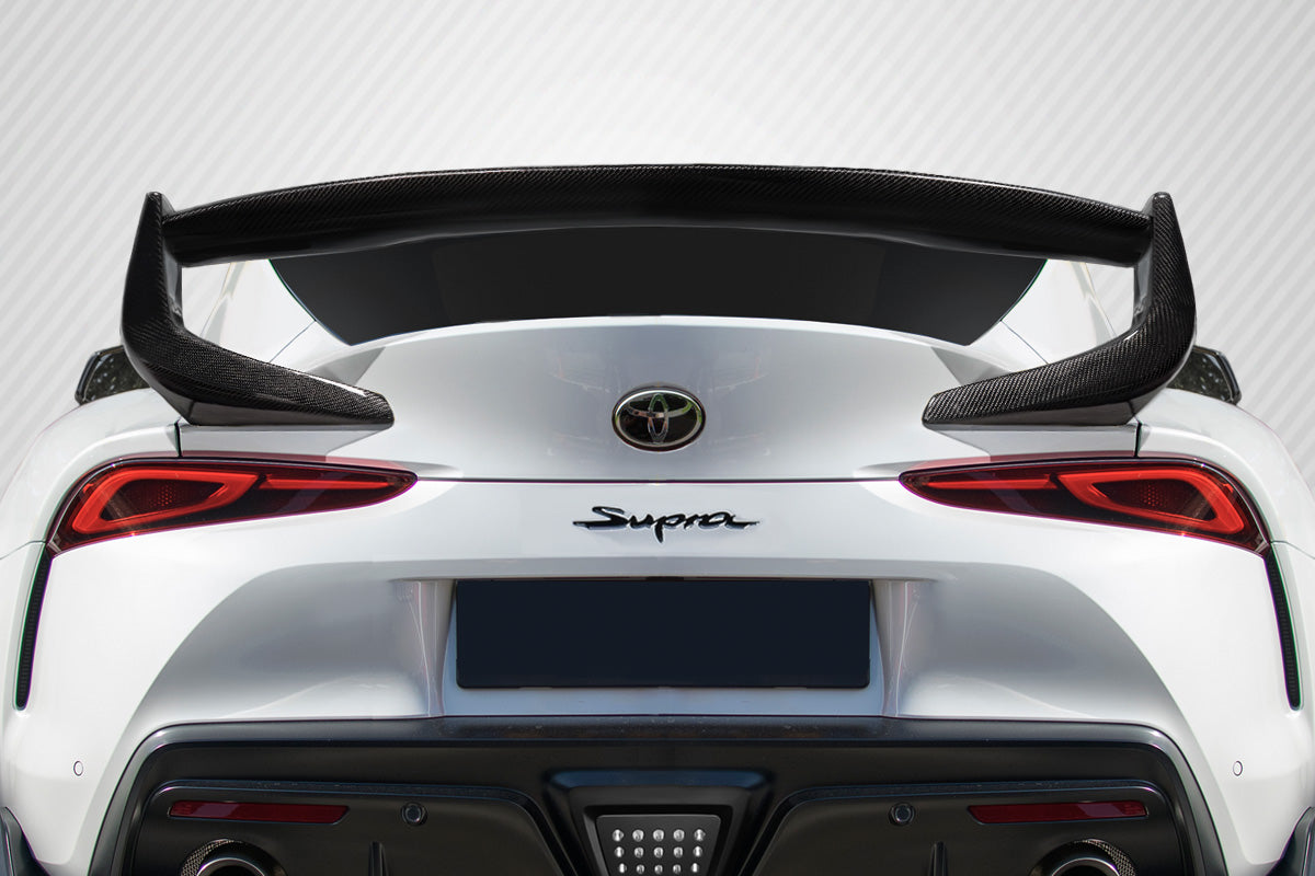2020-2025 Toyota Supra A90 Super Speed Style Rear Wing Spoiler - Carbon Fiber
