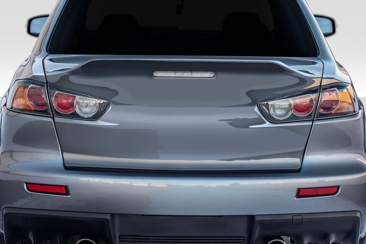 2008-2017 Mitsubishi Lancer Demon Style Trunk - 1 Piece - Carbon Fiber