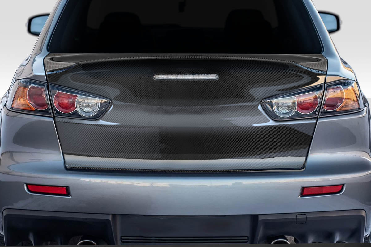 2008-2017 Mitsubishi Lancer Demon Style Trunk - Carbon Fiber