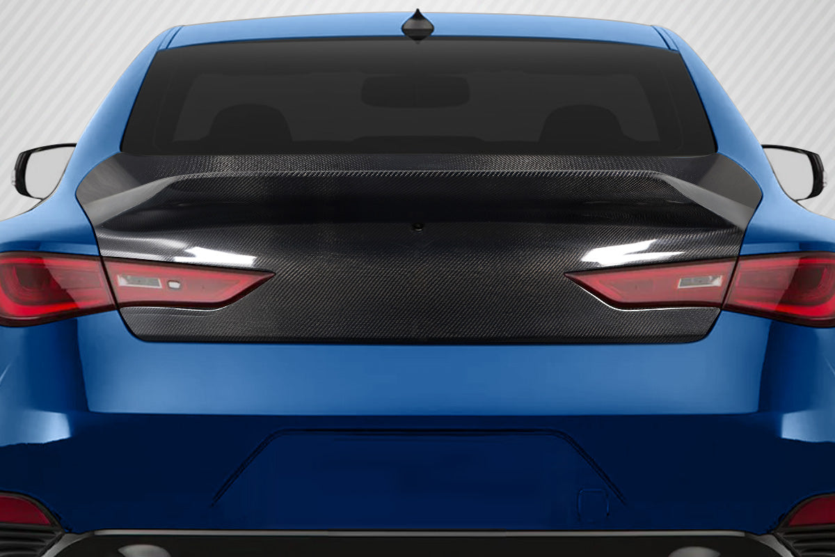 2017-2022 Infiniti Q60 Invo Style Trunk - Carbon Fiber