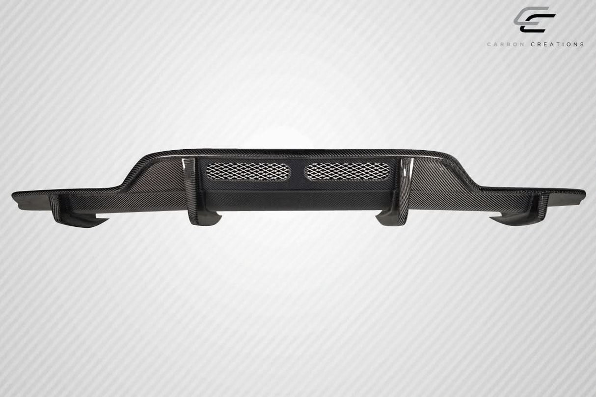 2015-2018 Mercedes C63 AMG Power Style Rear Diffuser - Carbon Fiber