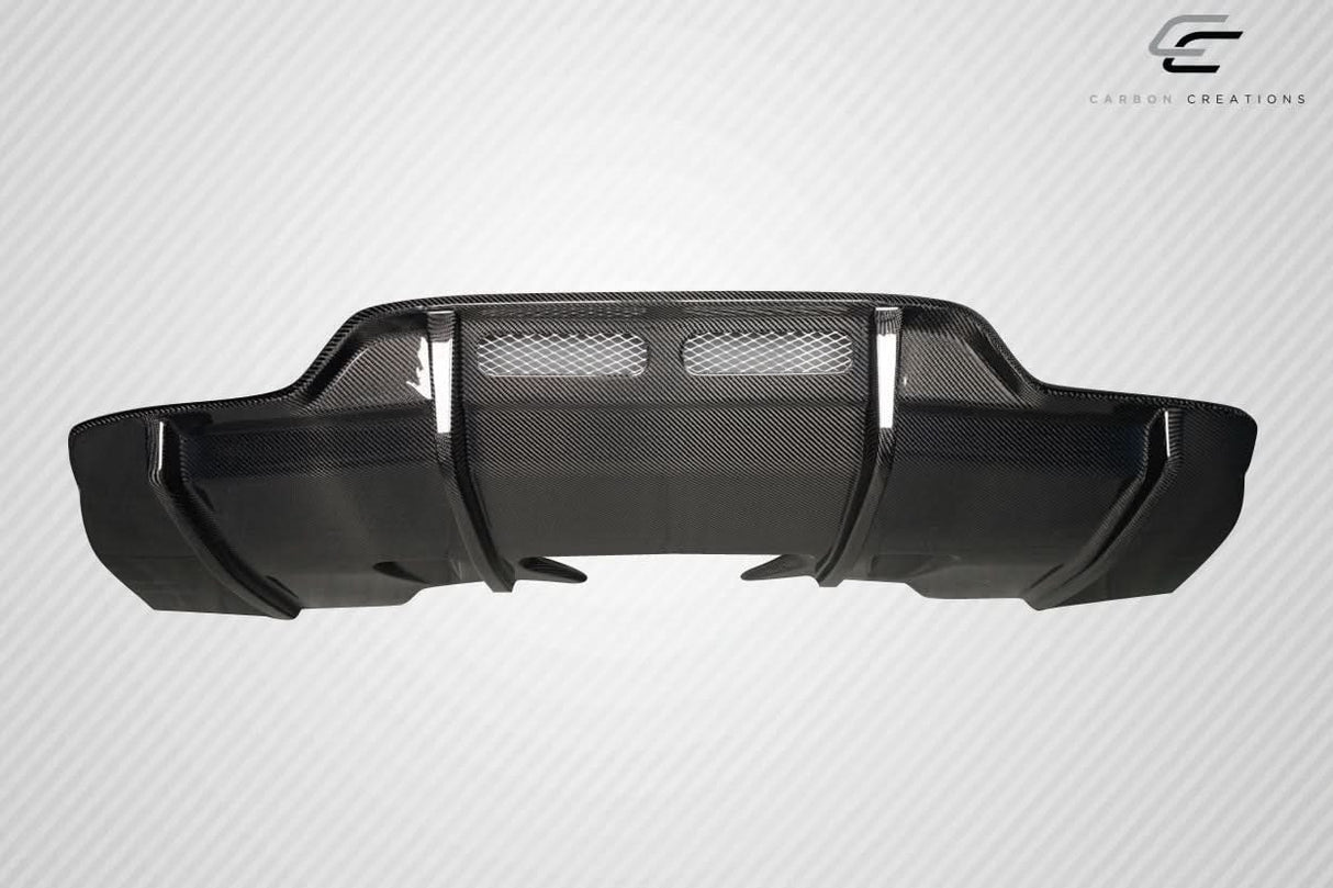 2015-2018 Mercedes C63 AMG Power Style Rear Diffuser - Carbon Fiber
