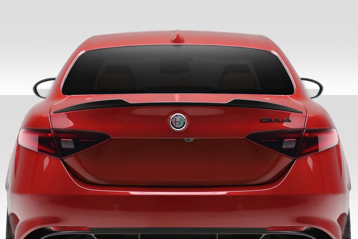 2017-2022 Alfa Romeo Giulia Stream Style Rear Wing Spoiler - FRP
