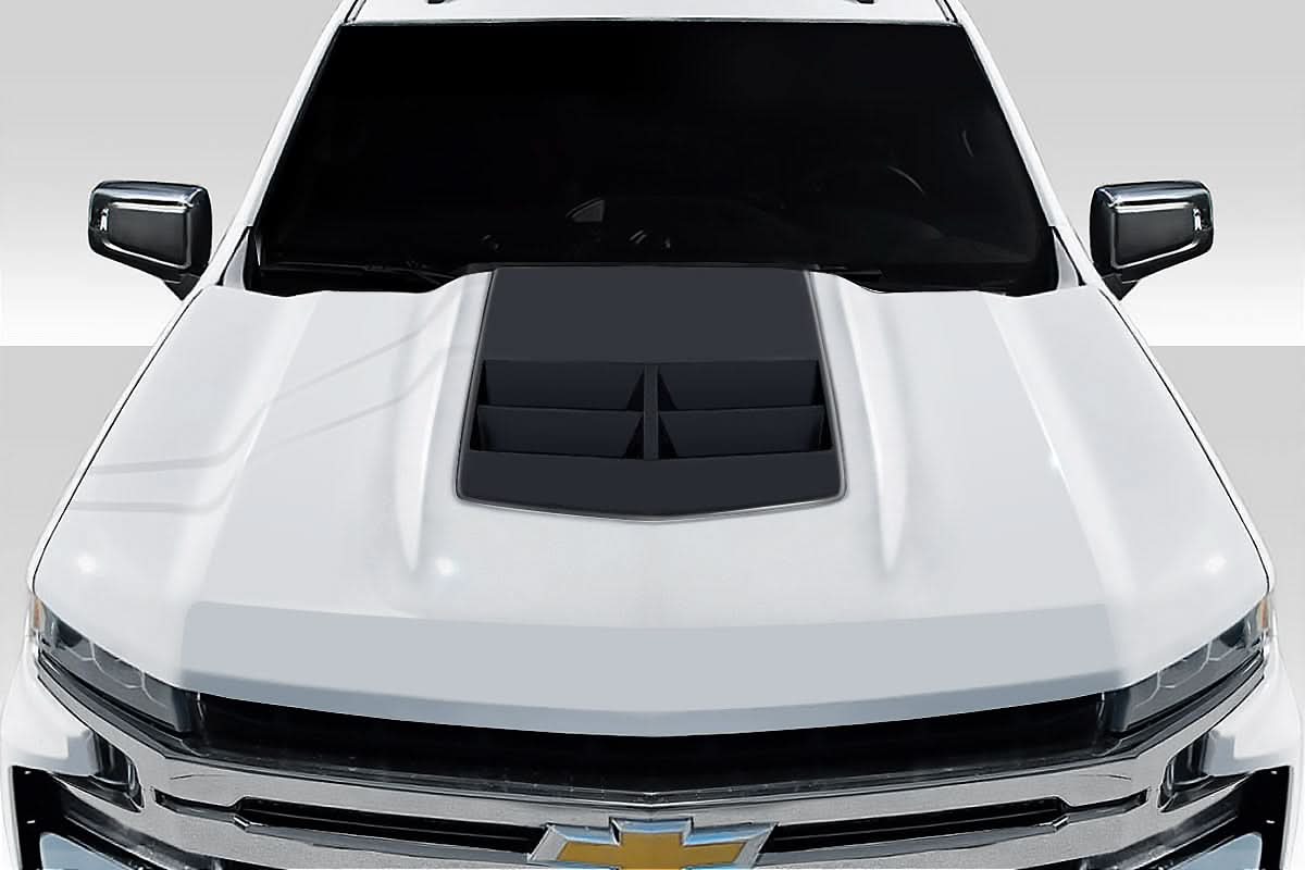 2019-2025 Chevrolet Silverado 1500 ZL1 Look Hood - 1 Piece - FRP