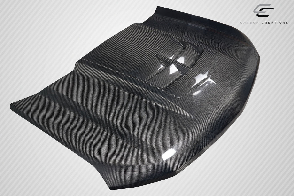 2019-2023 Chevrolet Silverado 1500 Carbon Creations ZL1 Look Hood - 1 Piece