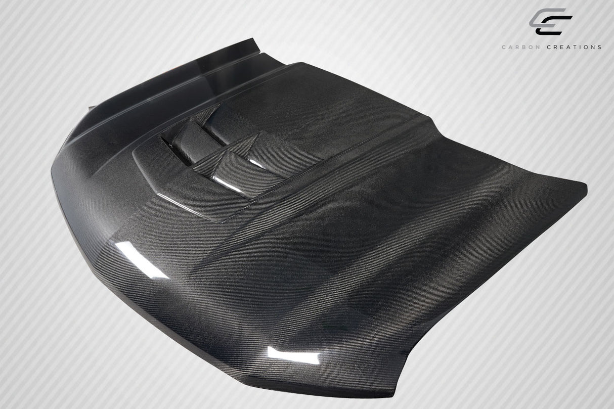 2019-2023 Chevrolet Silverado 1500 Carbon Creations ZL1 Look Hood - 1 Piece