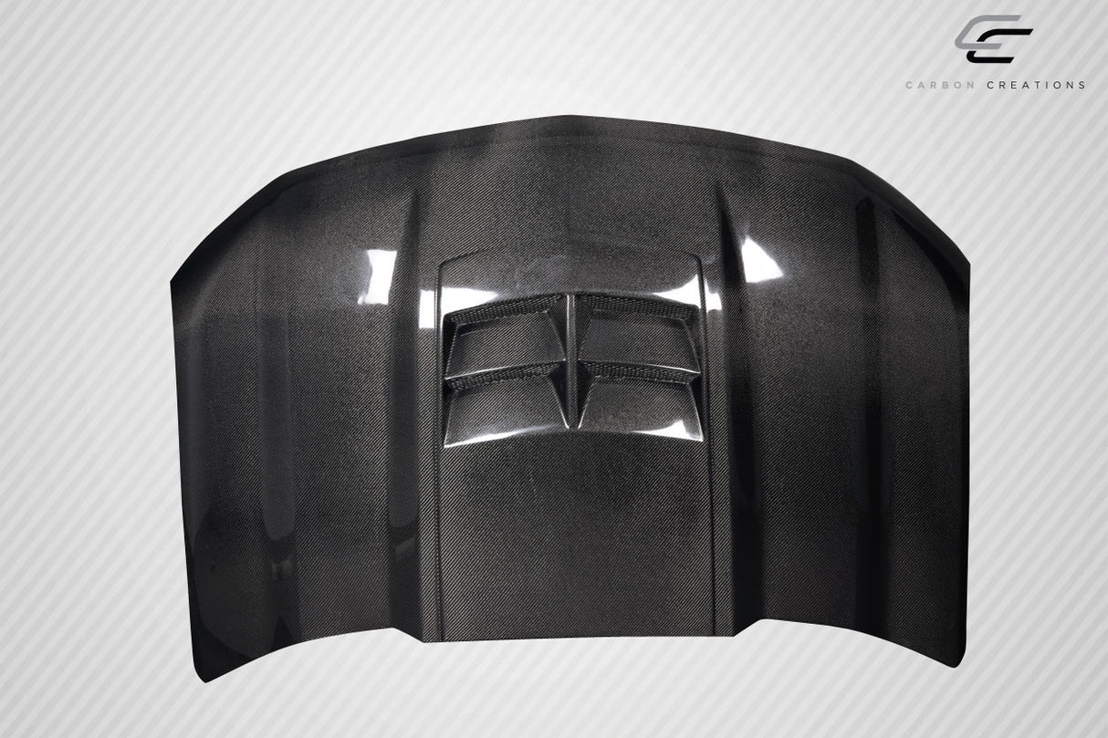 2019-2023 Chevrolet Silverado 1500 Carbon Creations ZL1 Look Hood - 1 Piece