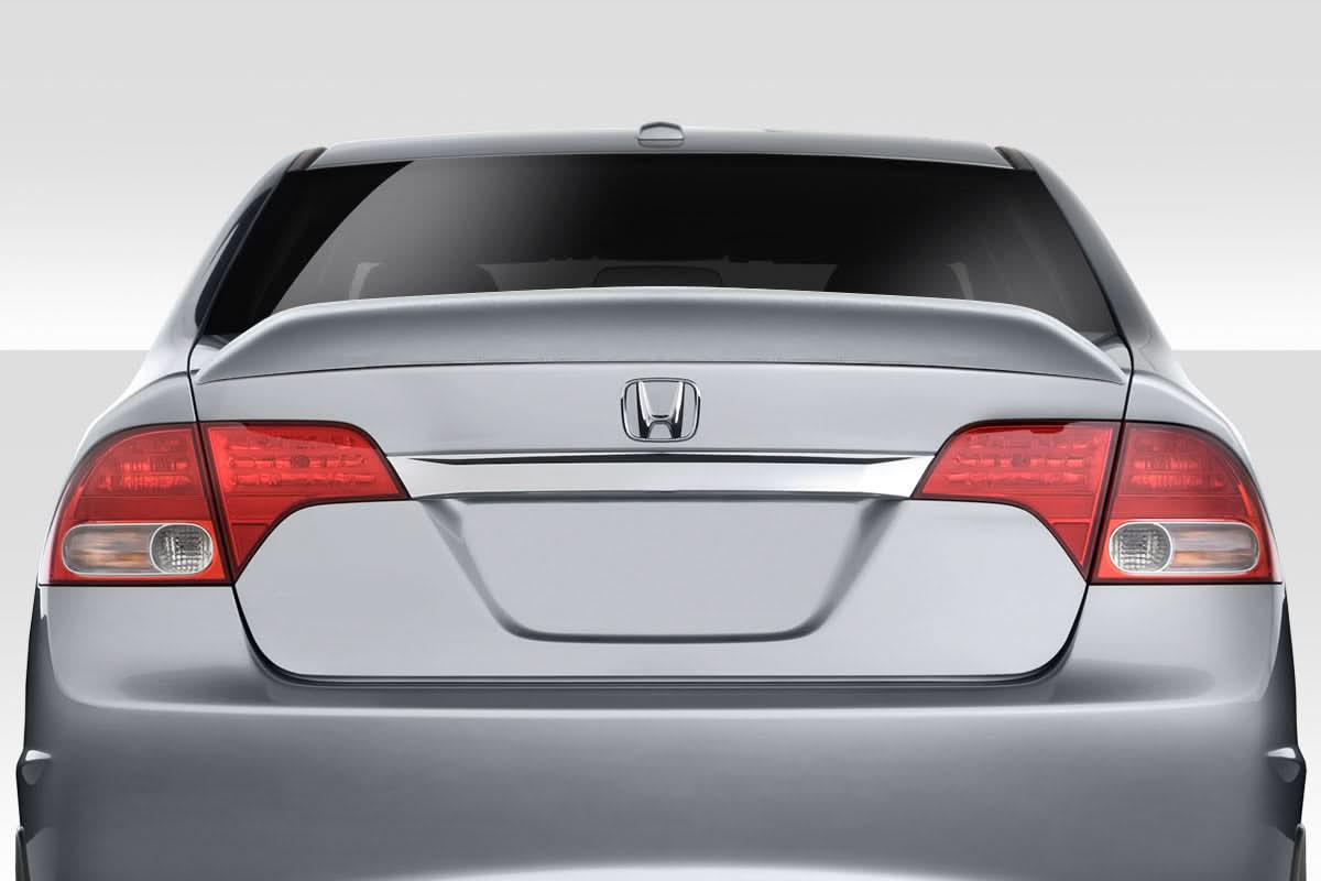 2006-2011 Honda Civic 4DR Kingston Style Rear Wing Spoiler - FRP