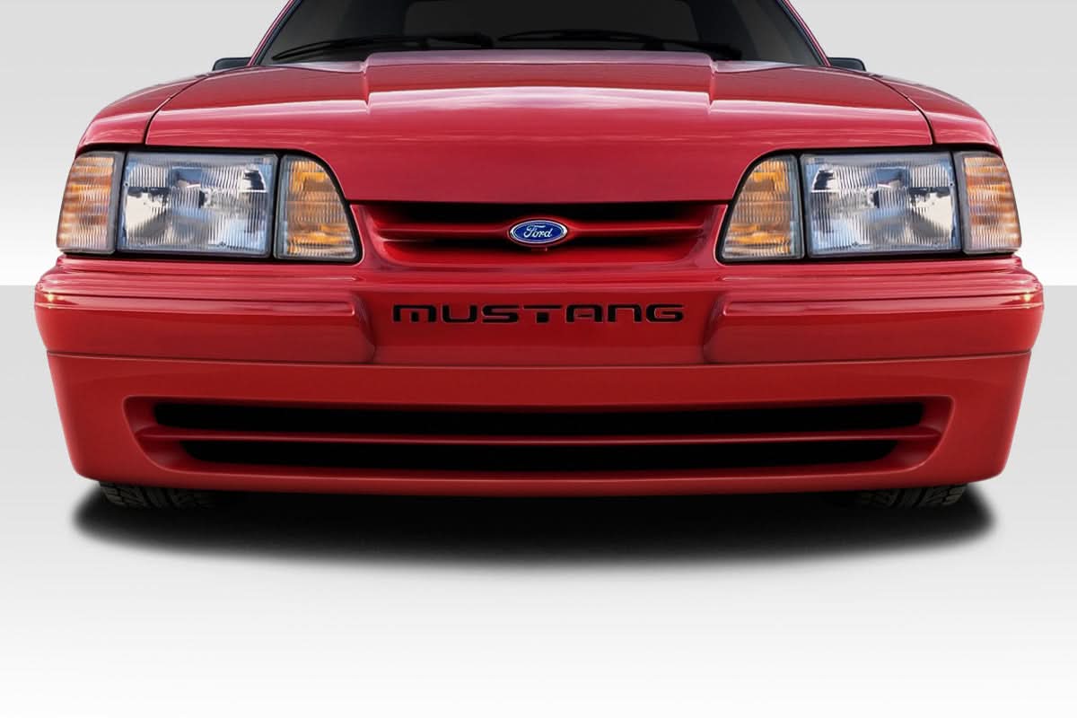 1979-1993 Ford Mustang Apex Aero Style Front Bumper Add On - FRP
