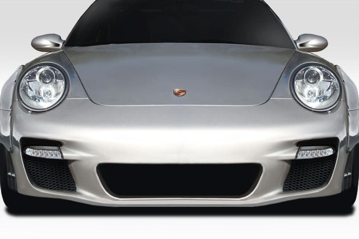 2004-2007 Porsche 911 LBW Style Front Bumper - 1 Piece - FRP