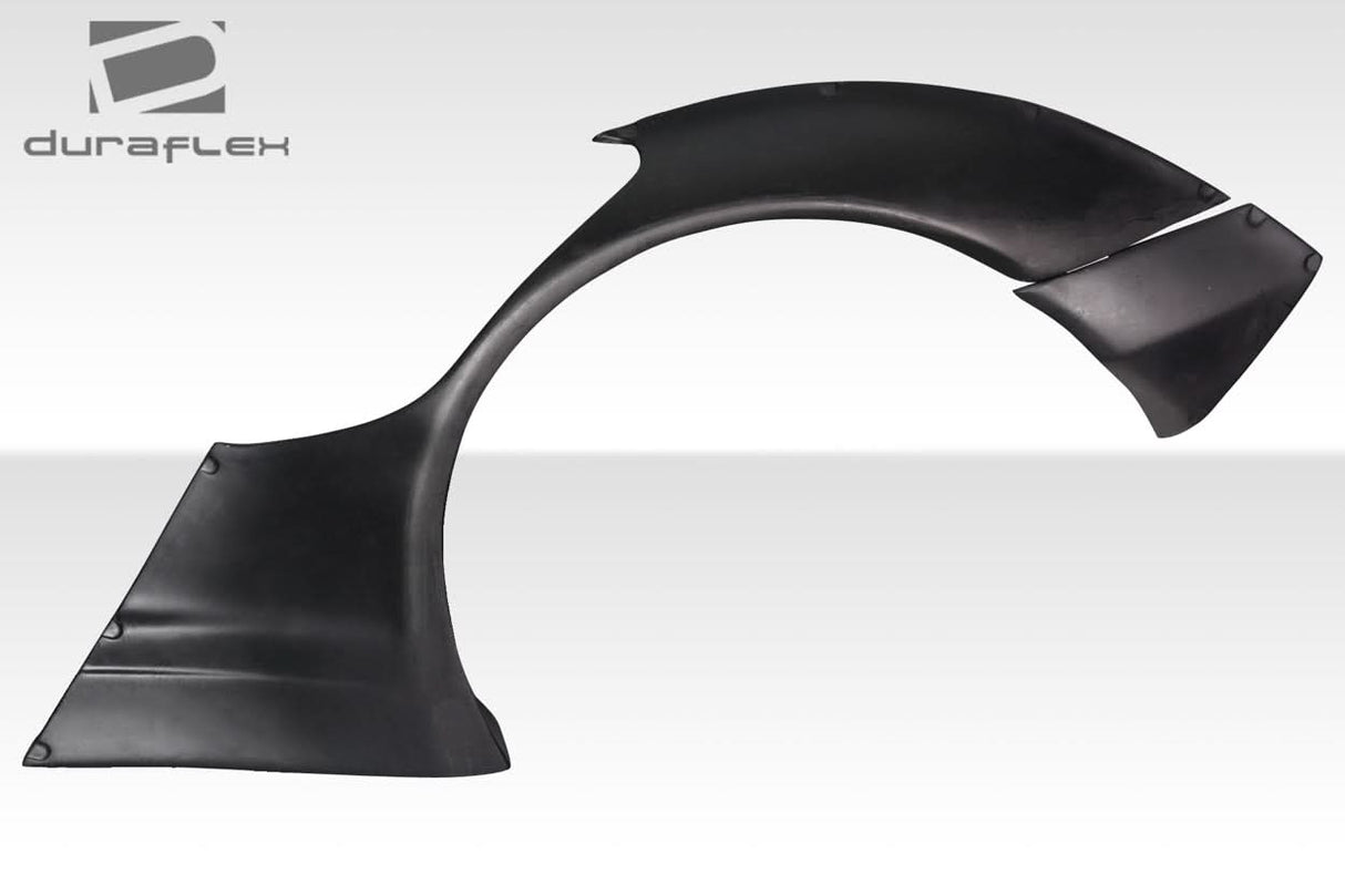 2004-2007 Porsche 911 LBW Style Rear Flares - 4 Piece - FRP