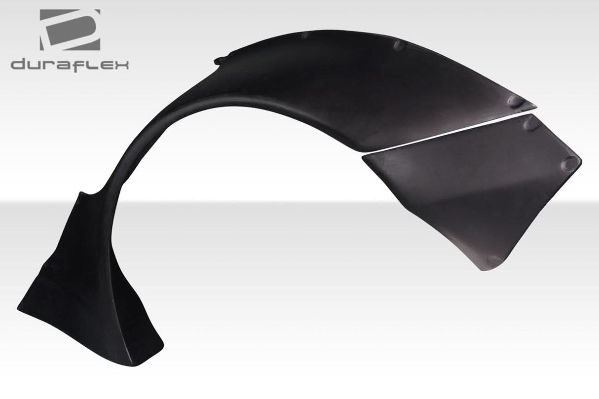 2004-2007 Porsche 911 LBW Style Rear Flares - 4 Piece - FRP