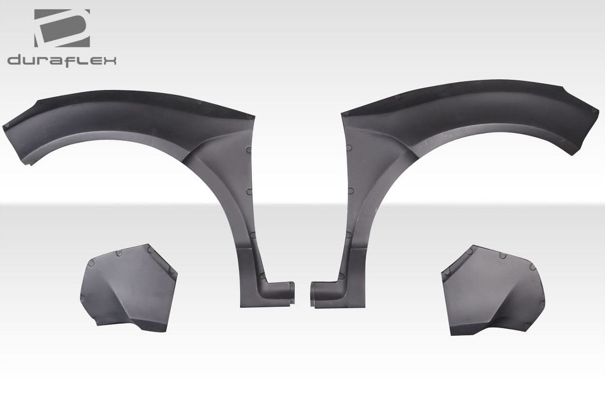 2009-2014 Acura TSX Khan Style Front Fender Flares - 4 Piece - FRP