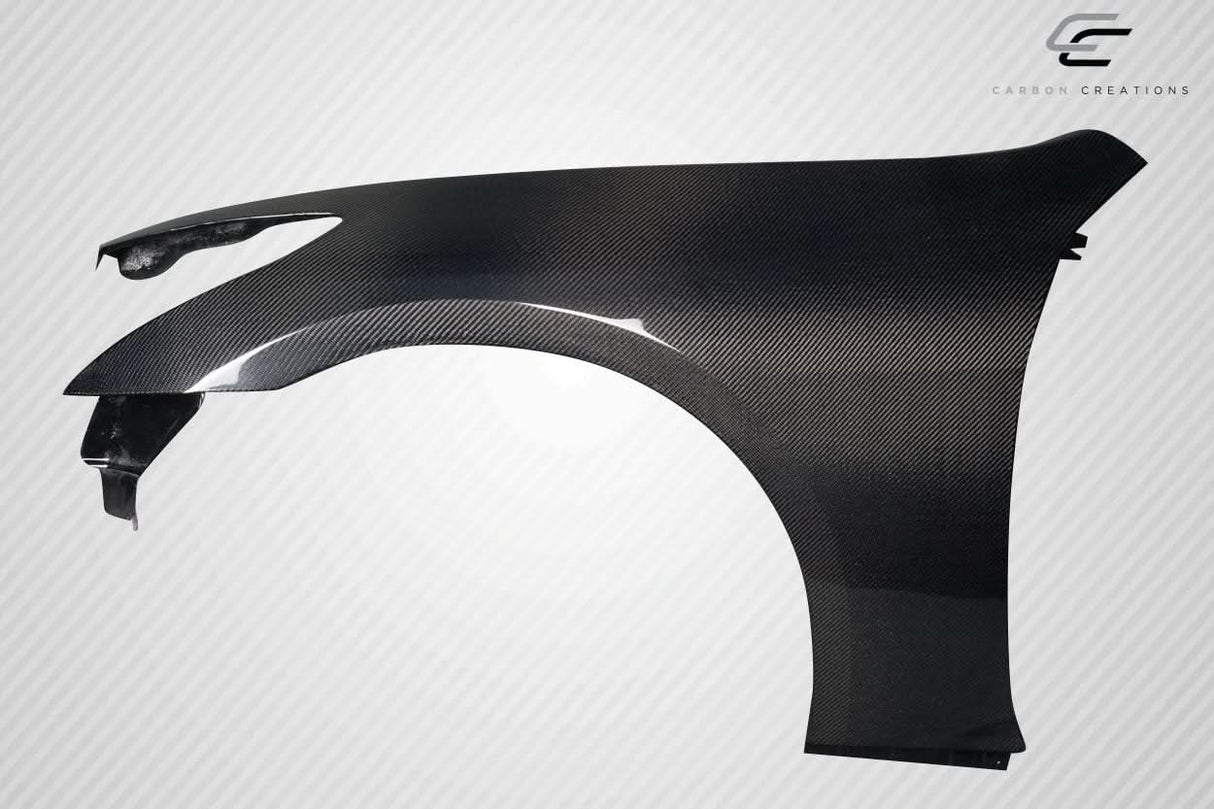 2007-2015 Infiniti G25/G35/G37/Q40 OEM Look Front Fenders - Carbon Fiber