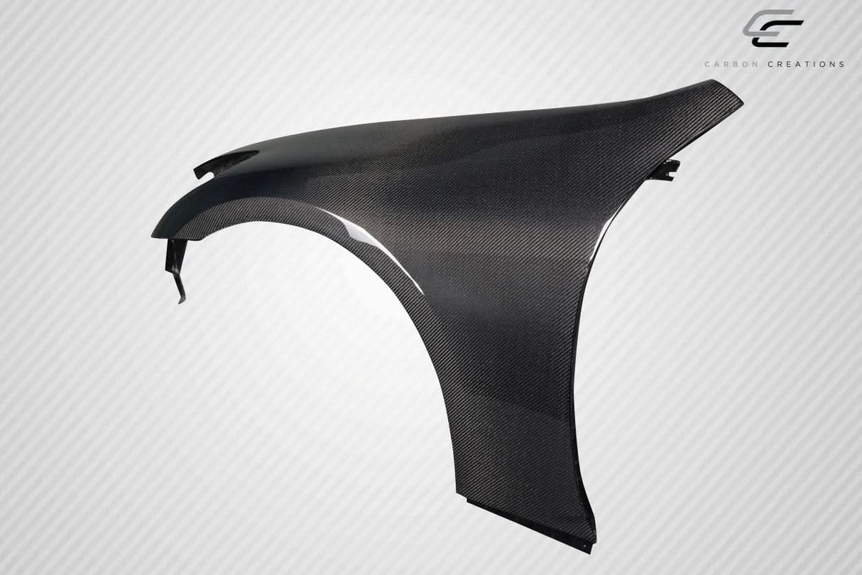 2007-2015 Infiniti G25/G35/G37/Q40 OEM Look Front Fenders - Carbon Fiber
