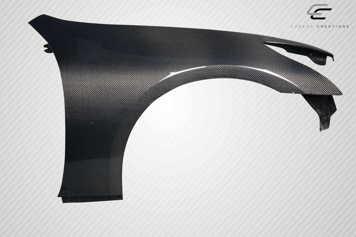2007-2015 Infiniti G25/G35/G37/Q40 OEM Look Front Fenders - Carbon Fiber