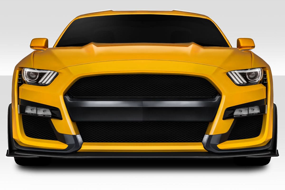 2015-2017 Ford Mustang GT500 Look Front Bumper Cover - 3 Piece