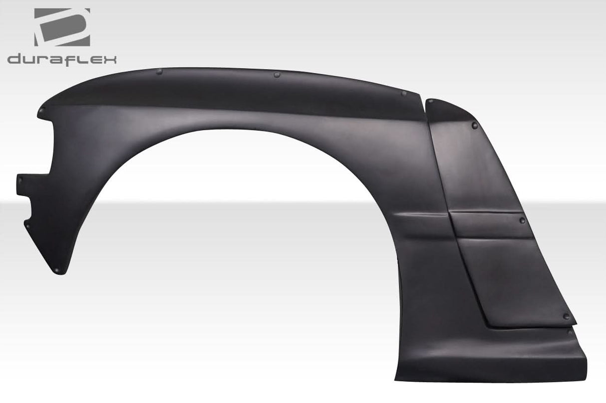 1985-1992 Mazda RX7 Phoenix Fire Style Rear Fender Flares - 2 Piece - FRP