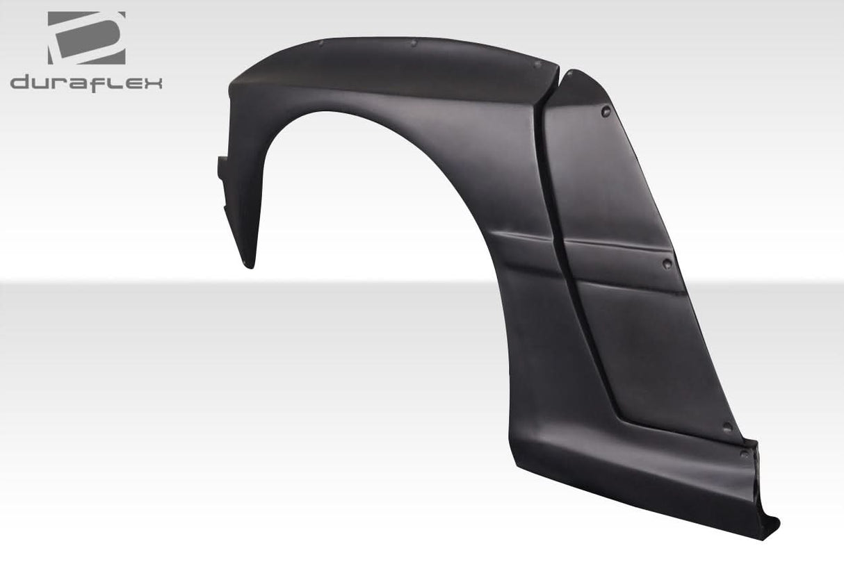 1985-1992 Mazda RX7 Phoenix Fire Style Rear Fender Flares - 2 Piece - FRP
