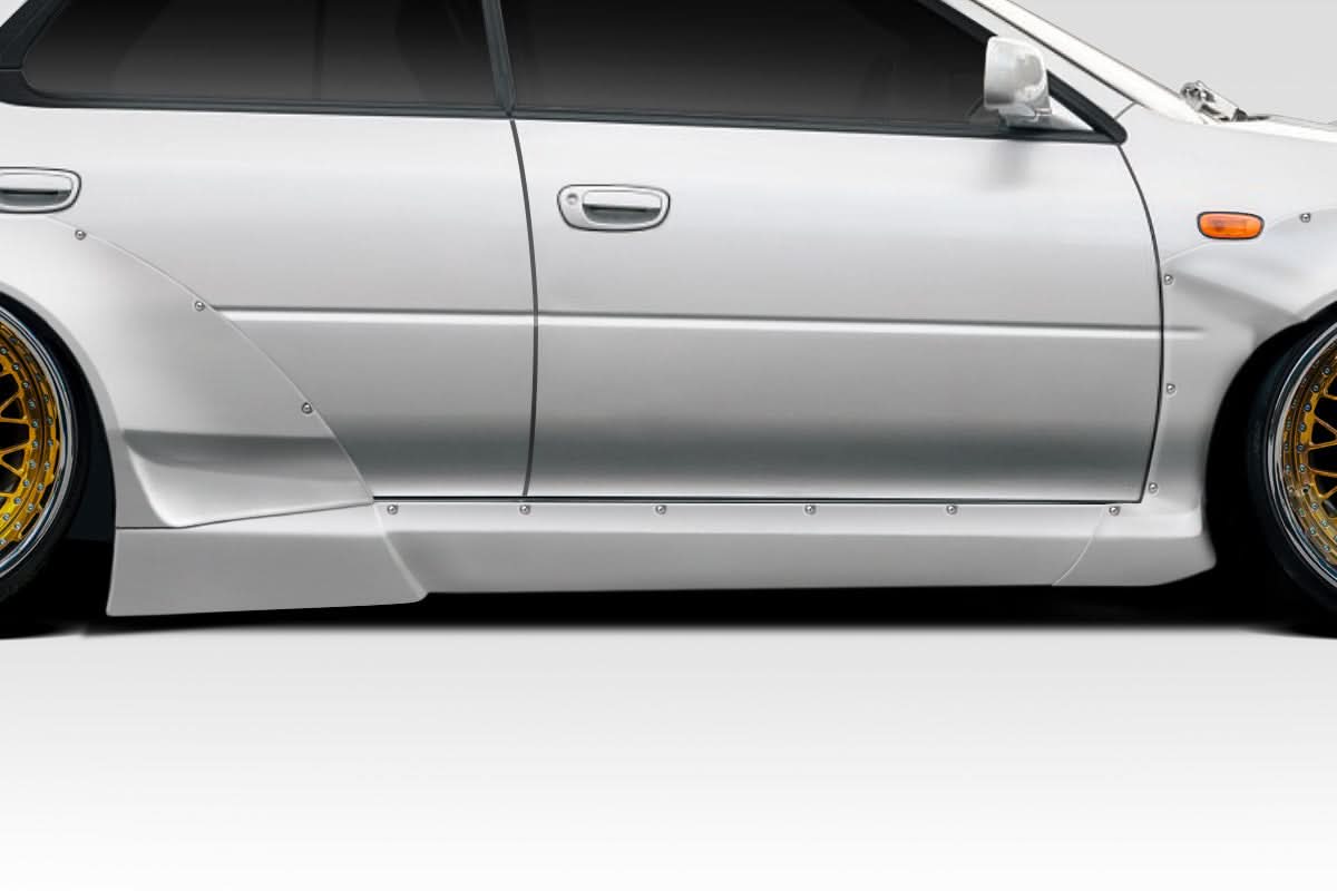 1993-2001 Subaru Impreza RBS Style Side Skirts - 2 Piece - FRP