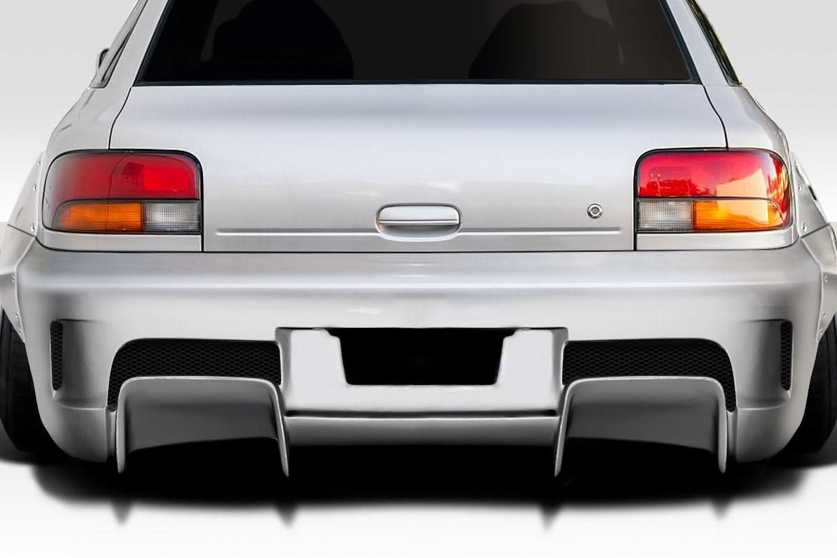 1993-2001 Subaru Impreza RBS Style Rear Bumper - 1 Piece - FRP