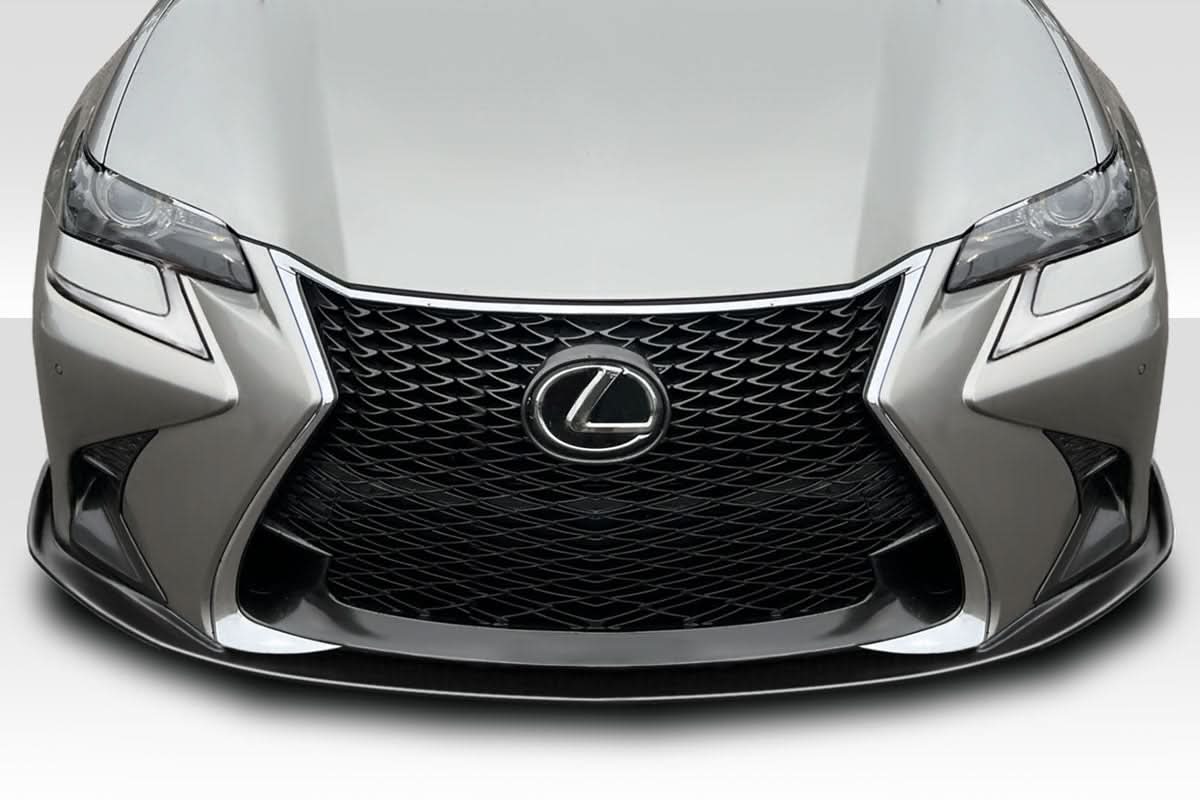2016-2020 Lexus GS Series Fusion Style Front Lip Spoiler - FRP