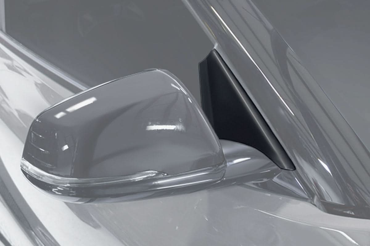 2020-2025 Toyota Supra A90 Anti Wind Buffeting Deflectors - 2 Pieces - FRP