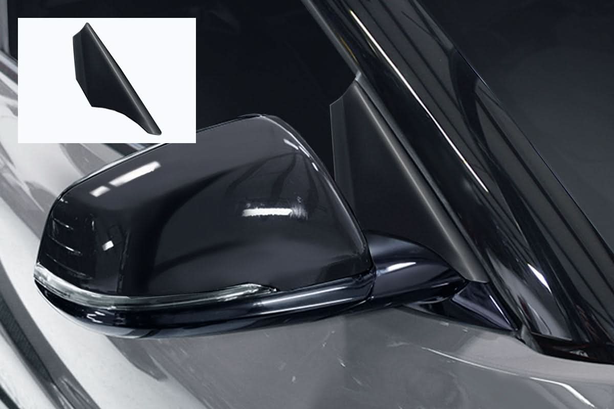 2020-2025 Toyota Supra A90 Anti Wind Buffeting Deflectors - 2 Pieces - FRP