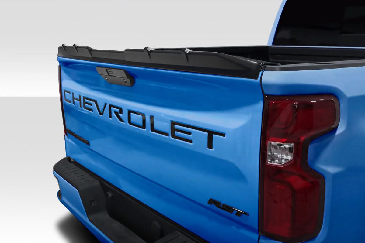 2019-2025 Chevrolet Silverado 1500 Street Runner Style Rear Tailgate Wing Spoiler - FRP