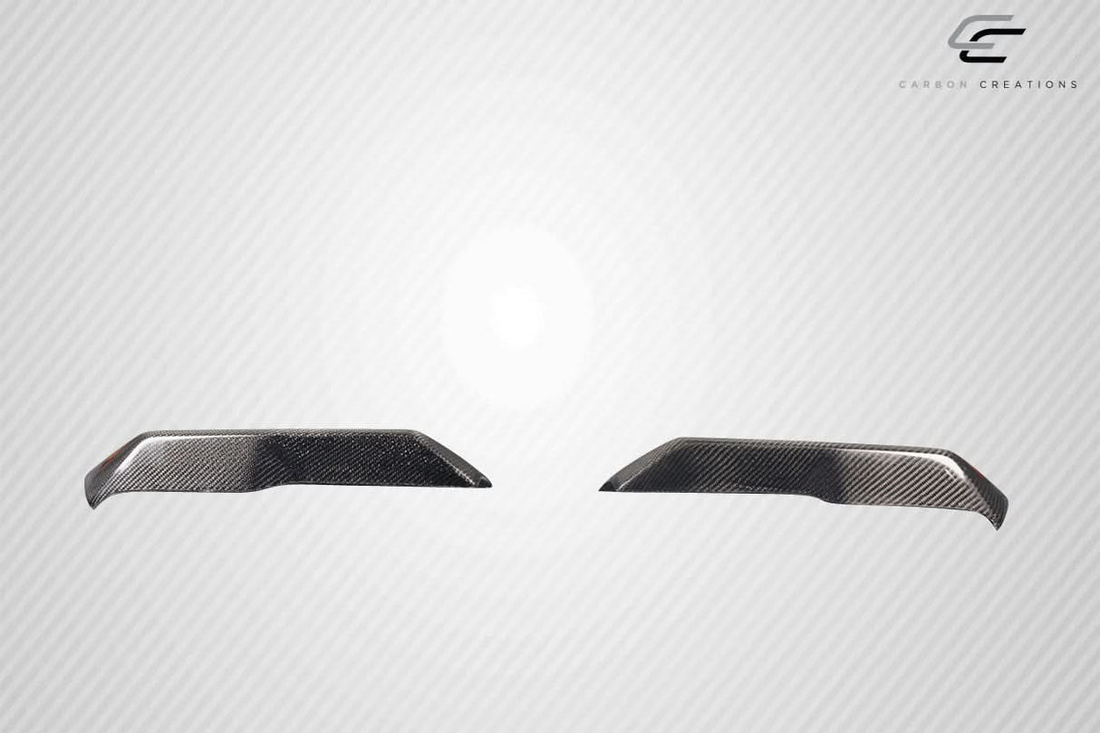 2019-2025 Chevrolet Silverado 1500 Street Runner Style Rear Roof Wing Spoiler - Dry Carbon