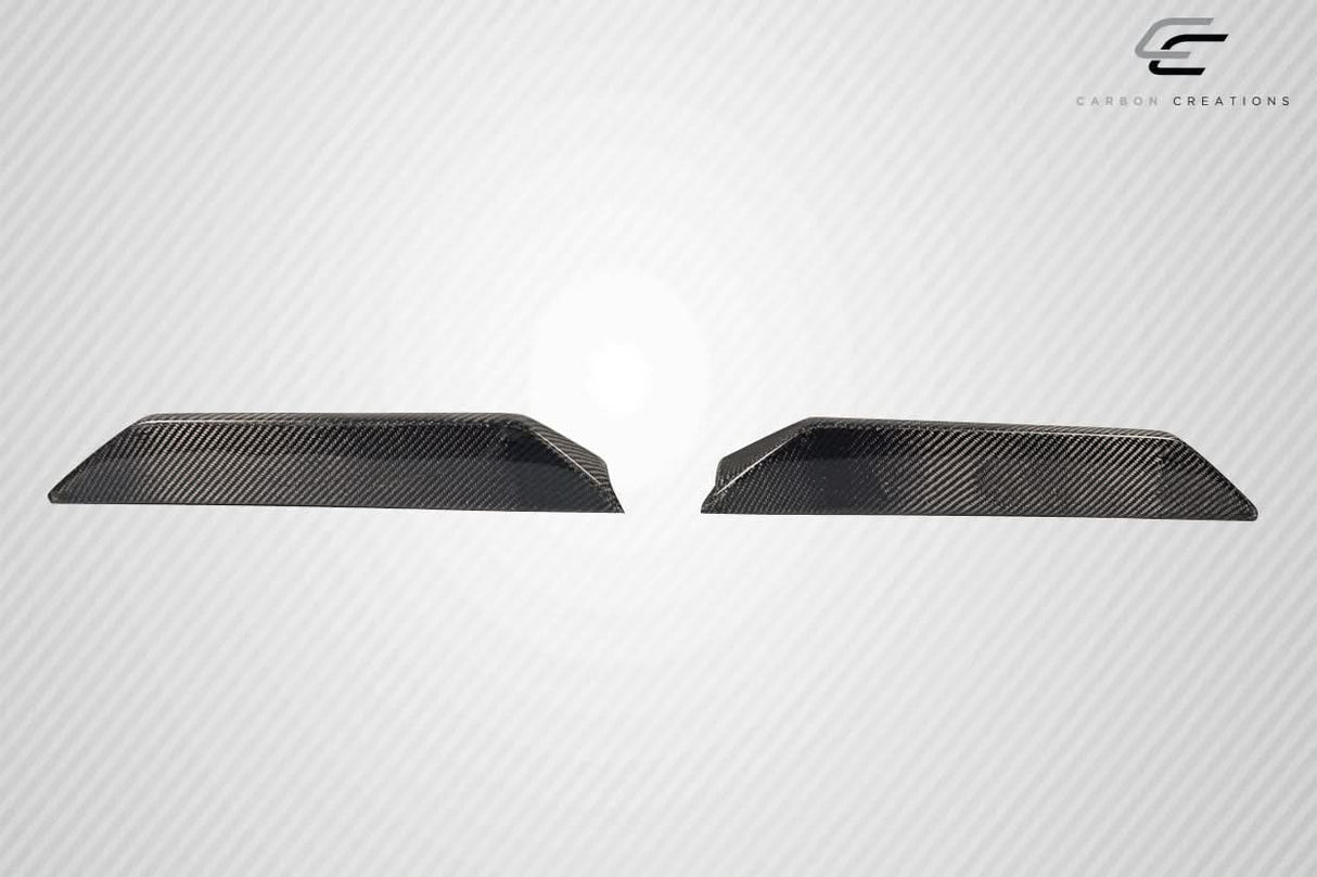2019-2025 Chevrolet Silverado 1500 Street Runner Style Rear Roof Wing Spoiler - Dry Carbon