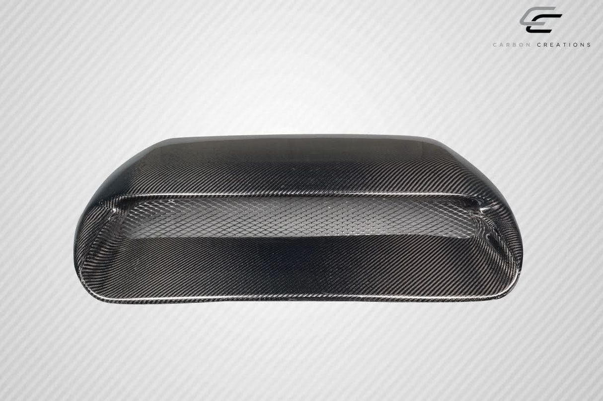 2015-2021 Subaru WRX STI Hyperflow Style Hood Scoop - Carbon Fiber
