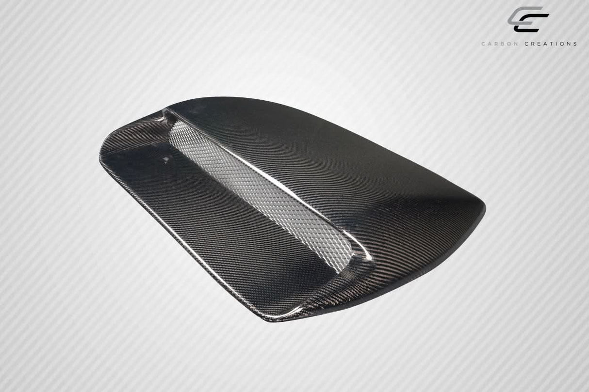 2015-2021 Subaru WRX STI Hyperflow Style Hood Scoop - Carbon Fiber