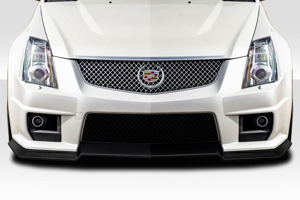 2009-2015 Cadillac CTS-V Alpha Style Front Lip Spoiler Air Dam - FRP
