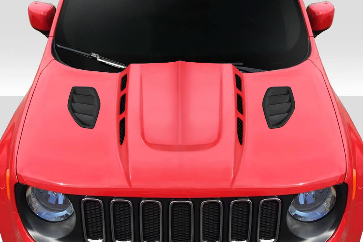 2015-2023 Jeep Renegade Thermal Style Hood - 1 Piece - FRP