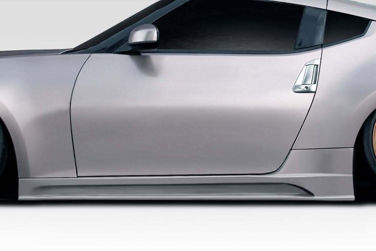 2009-2020 Nissan 370Z Motion Wave Style Side Skirts - FRP