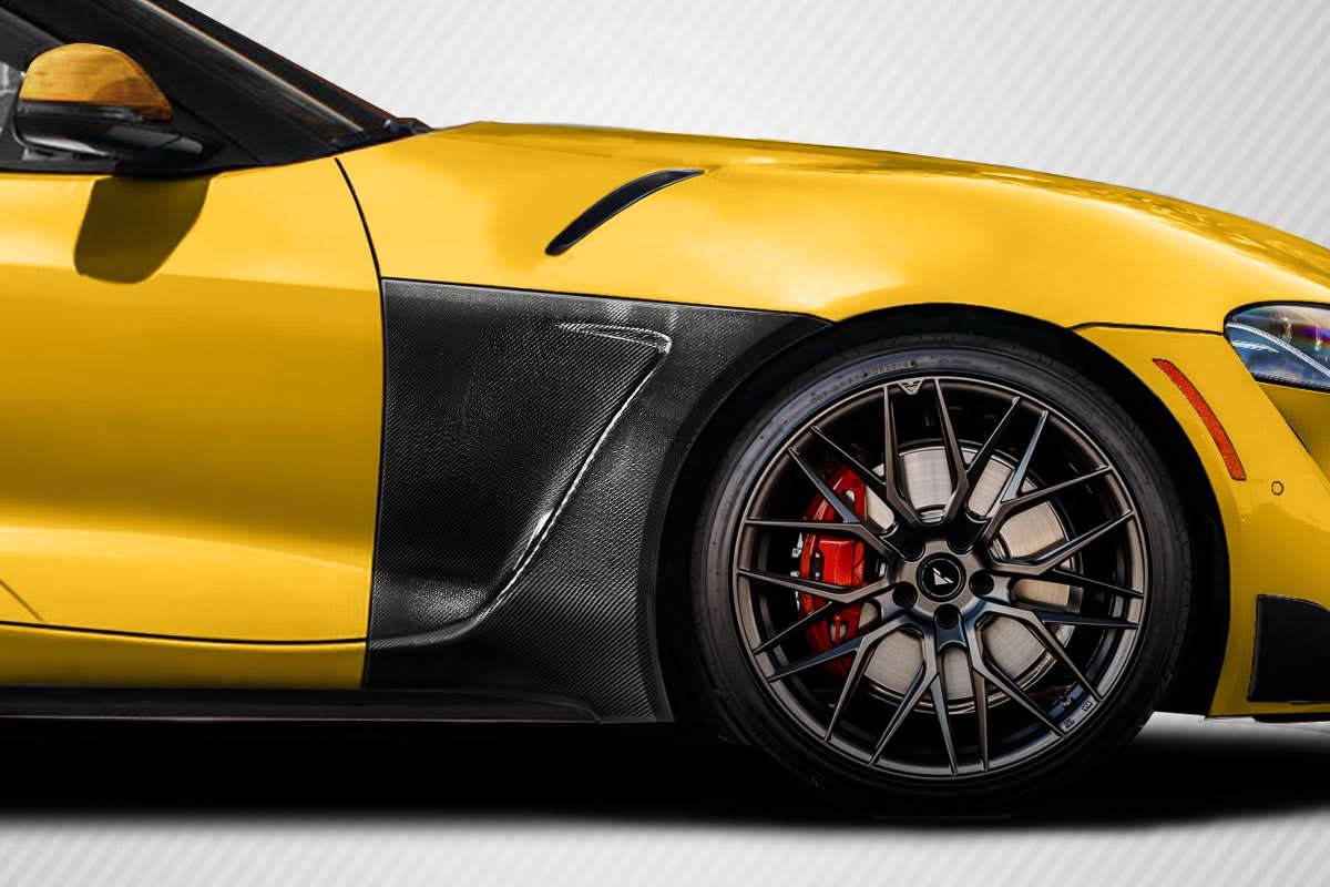 2020-2025 Toyota Supra Apex Style Front Fenders - 2 Pieces