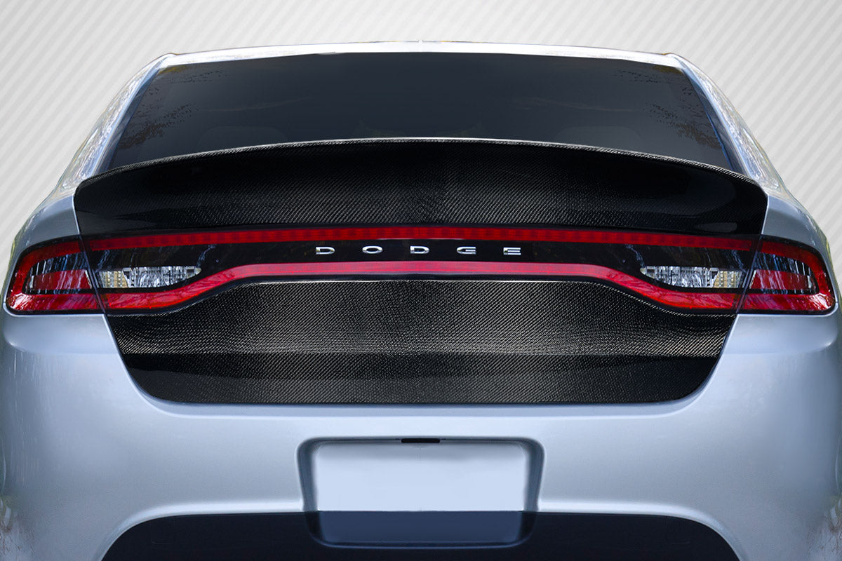 2013-2016 Dodge Dart HiTide Style Trunk - Carbon Fiber