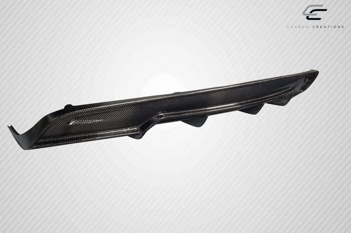 2012-2015 Tesla Model S Energon Style Rear Diffuser - Carbon Fiber