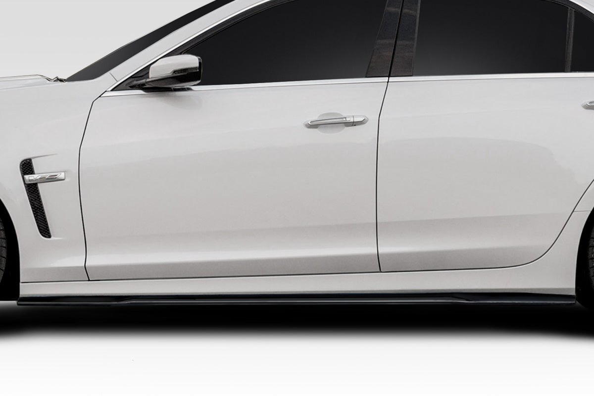2016-2019 Cadillac CTS-V Alpha Style Side Skirt Splitters - FRP