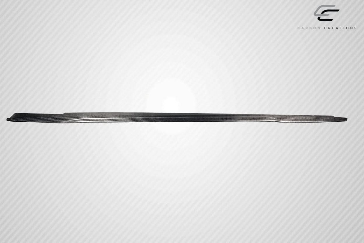 2016-2019 Cadillac CTS-V Alpha Style Side Skirt Splitters - Carbon Fiber
