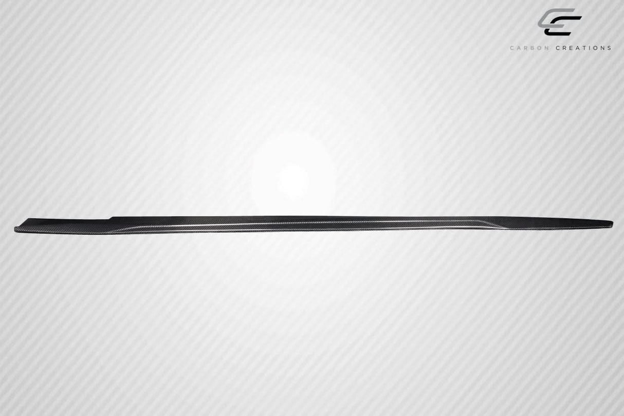 2016-2019 Cadillac CTS-V Alpha Style Side Skirt Splitters - Carbon Fiber
